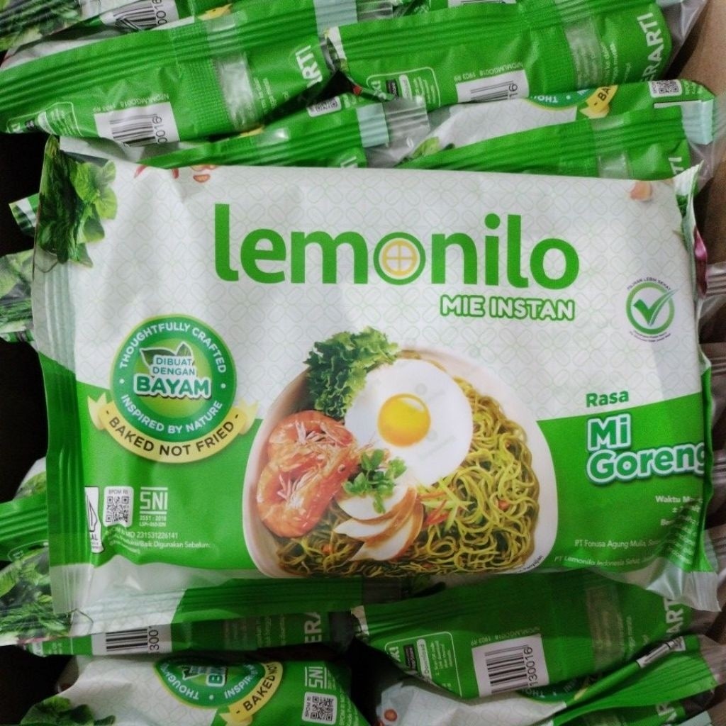

mie goreng lemonilo/mie instan lemonilo/baked not fried - ARM
