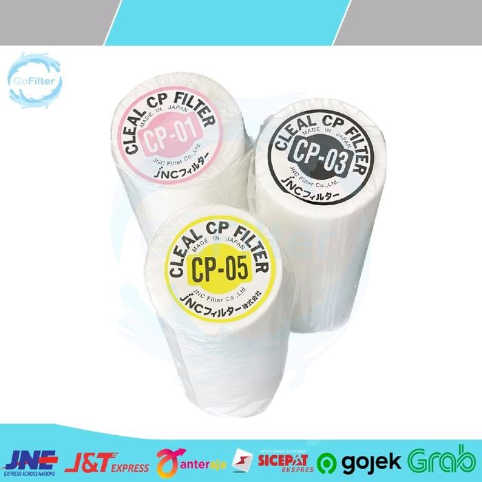 CARTRIDGE CLEAR CP 10" / PP FILTER SEDIMENT SPUN CP JEPANG 10 INCH - 01