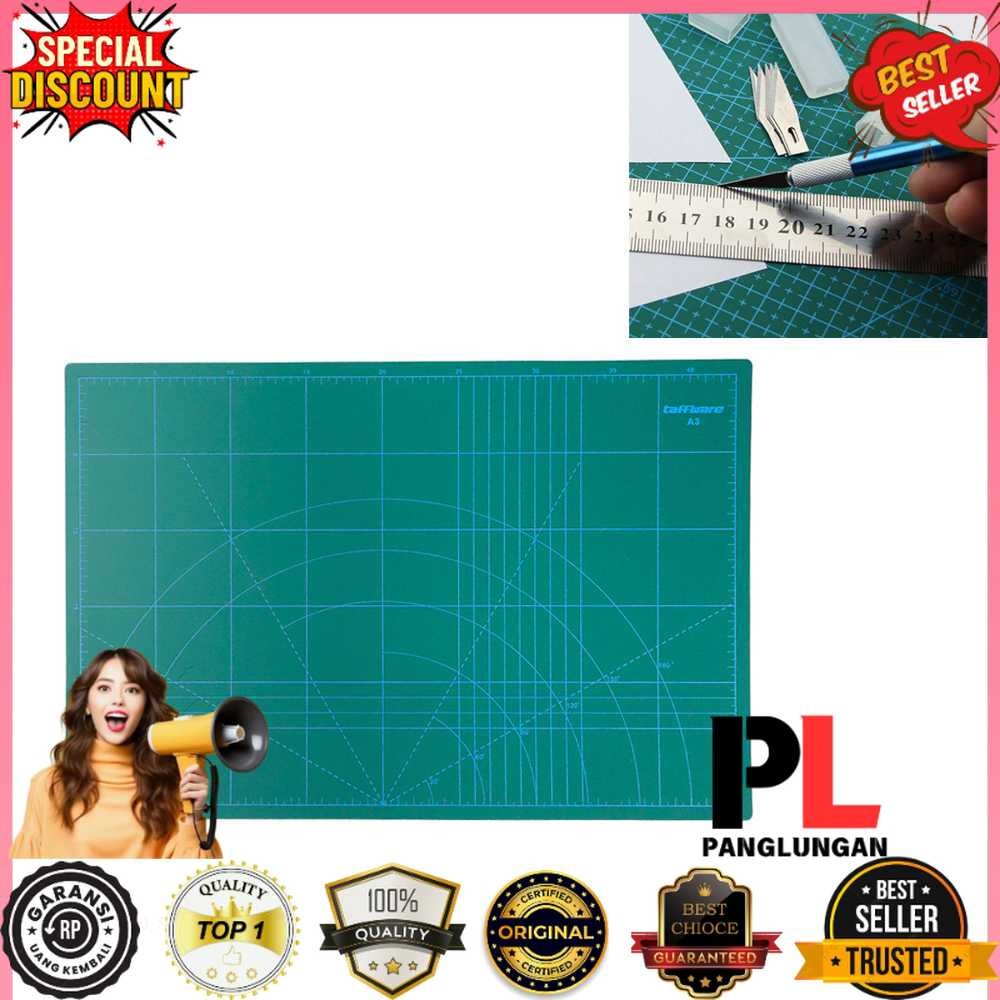 

Taffware Alas Potong Work Cutting Mat Pad A3 45x30cm - GKSA3