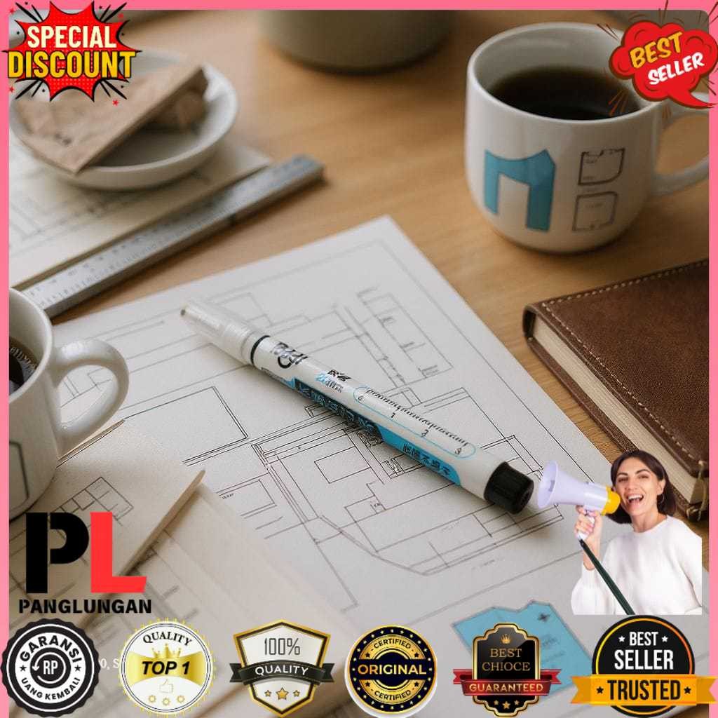 

Toddi Spidol Permanen Mata Pena Long Nib Permanent Marker - 323