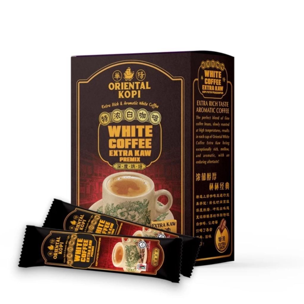 

ORIENTAL Extra Kaw White Coffee Malaysia (40g x 10 sachet)