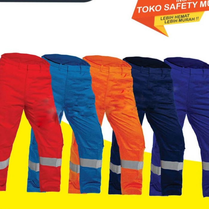 PROMO CELANA SAFETY Juragan Wearpack - Celana Wearpack Safety Warna Biru Navy