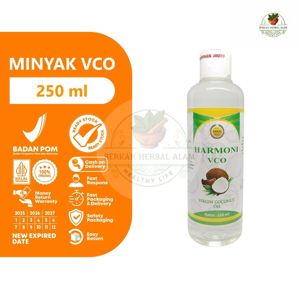 

VCO Harmoni Virgin Coconut Oil Minyak Kelapa Murni Original