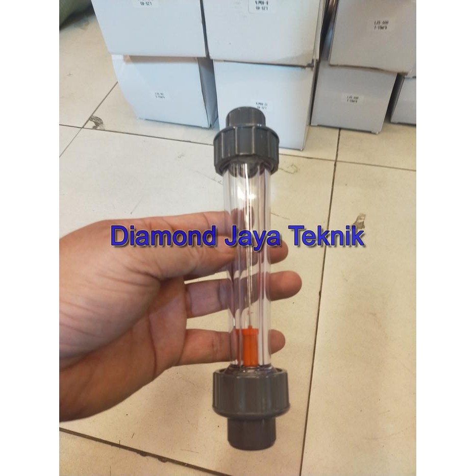 Flow Meter Rotameter 16 sd 160 Liter per Jam LPM /  Rotameter 1/2" Inch / Rotameter LZS15 Plastic Tu