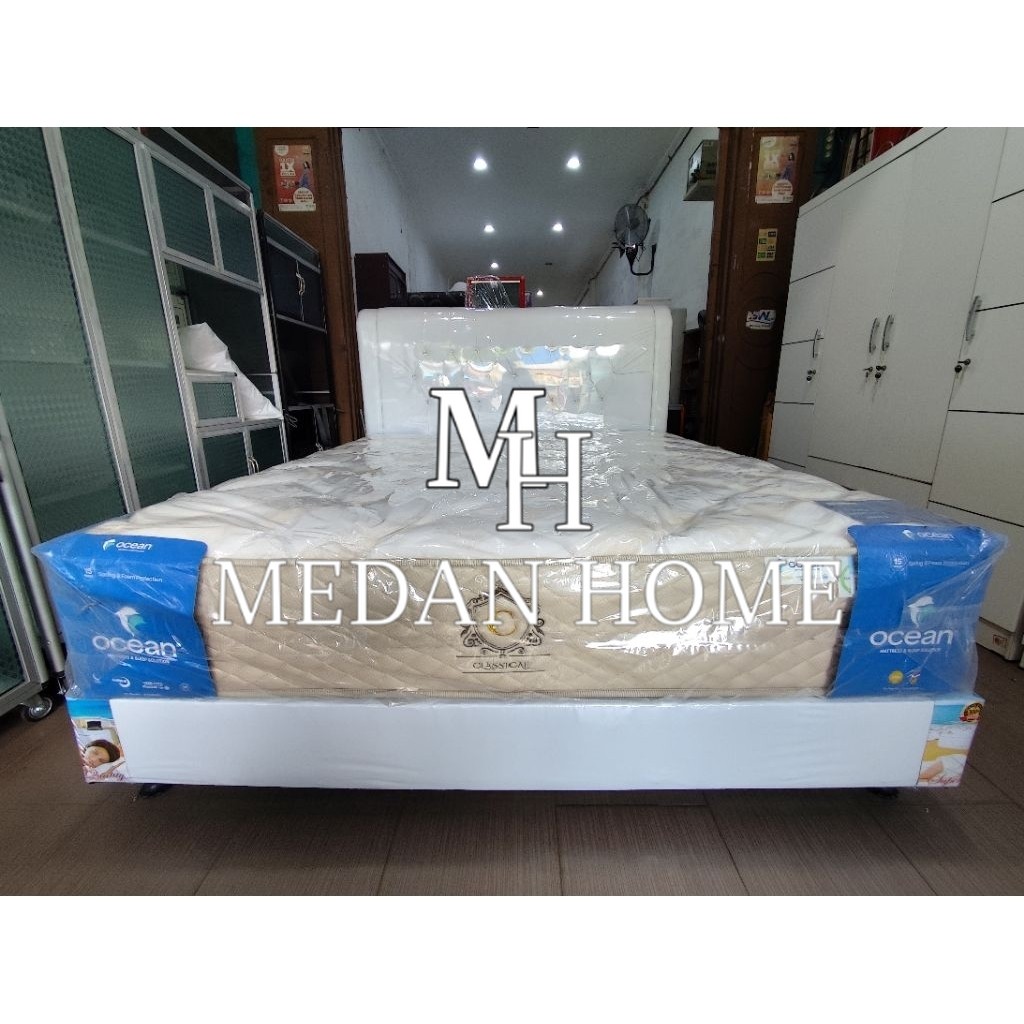 [MEDANHOME] Springbed Matras Ocean Classical Garansi Busa & Pegas 15 Tahun - Golden Mebel