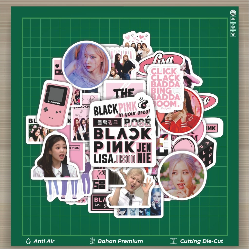 

HOT 50 PCS STIKER Stiker Blackpink Stiker Fashion Cars Decal Dingin Kartu Album Custom Vinyl Anti Air- Sticker Aesthetic Buku Journal Koper Casing HP Tablet Laptop Helm Motor Botol Minum
