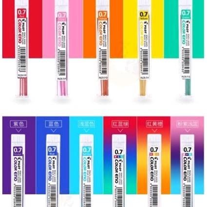 

PILOT COLOR ENO MECHANICAL PENCIL LEAD ISI PENSIL PILOT WARNA WARNI - Biru, Lead