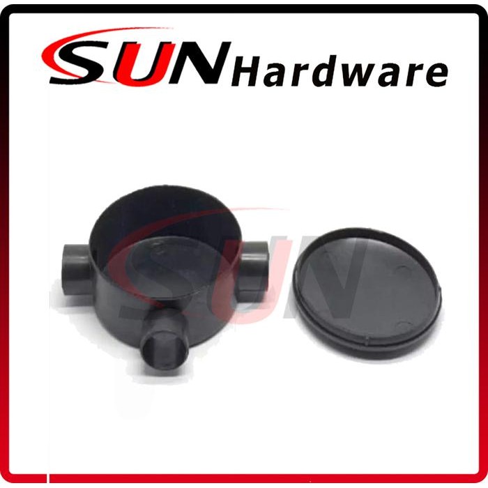 [BERGARANSI] Harga Promo T Dus Listrik Kabel Cabang 3 Hitam Sambungan Pipa Listrik Kecil Besar Teedu