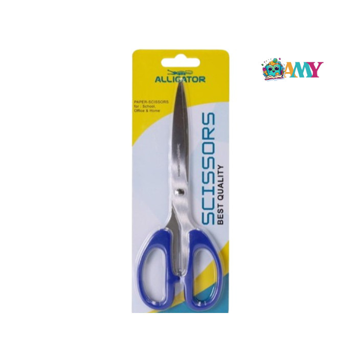 

ALLIGATOR GUNTING BIG SCISSORS BLUE GR AMY STASIONARY
