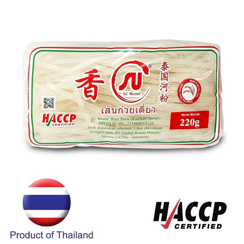 

Kwetiau Kering SU brand Karton @40 Bungkus