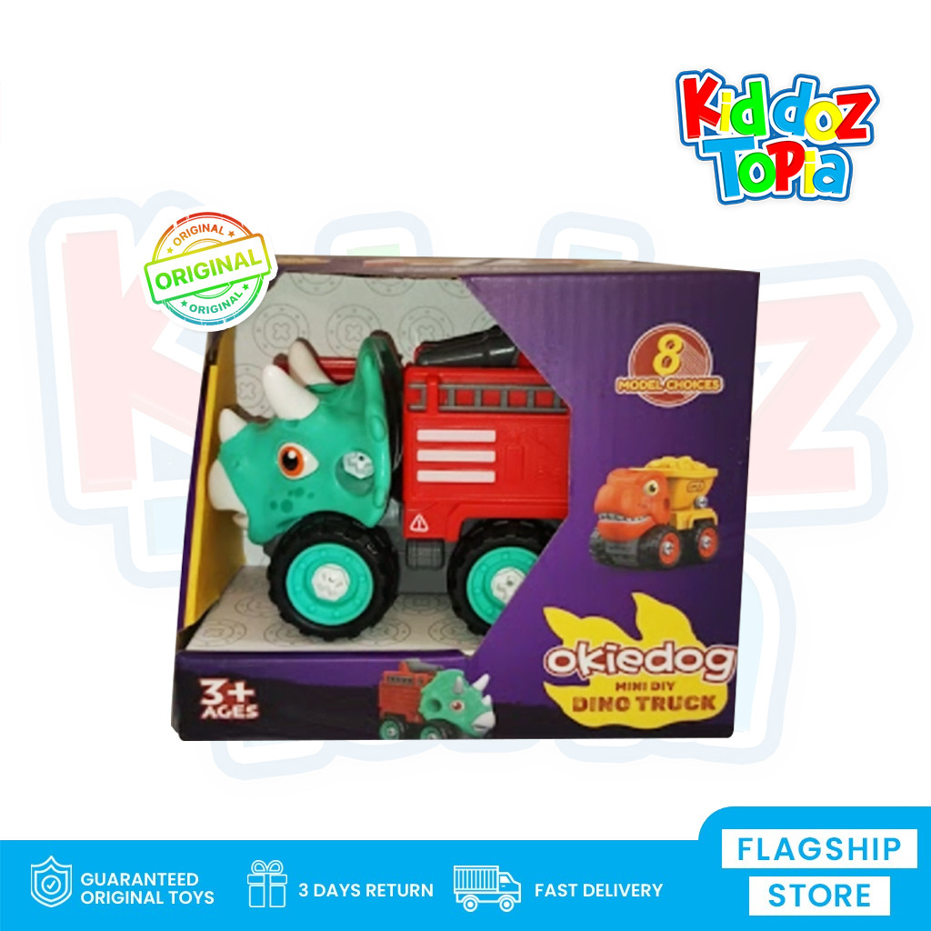 Okiedog Mini DIY Dino Truck - Fire Truck CJ4834532 GLC