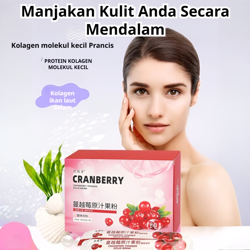 

⚡COD+Beli 1 Gratis 2⚡Bubuk Jus Cranberry/ Bubuk Vitamin Kolagen Cranberry/ Bubuk Vitamin Cranberry/ Bubuk Jus Cranberry Alami/ Minuman Kecantikan Kolagen/ Jus Cranberry Alami/ Bubuk Cranberry Alami Murni