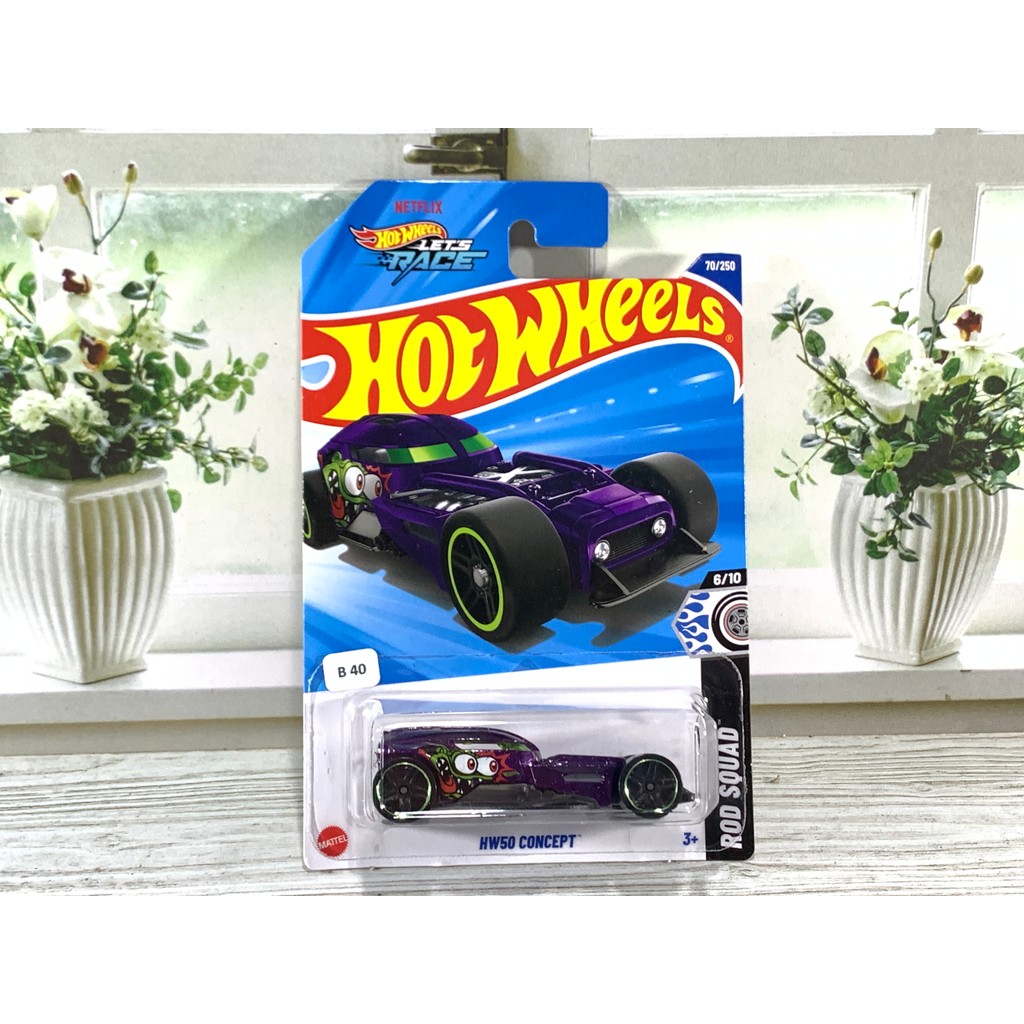 HOT WHEELS HW50 CONCEPT UNGU DIECAST HOTWHEELS