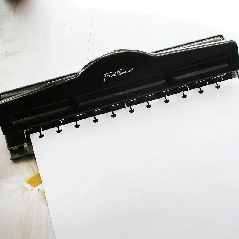 

Fromthenon Mushroom Disc Hole Punch 2/4/11 Holes Puncher for A4 B5 A5 Discbound Letter Junior Notebook Planner Stationery