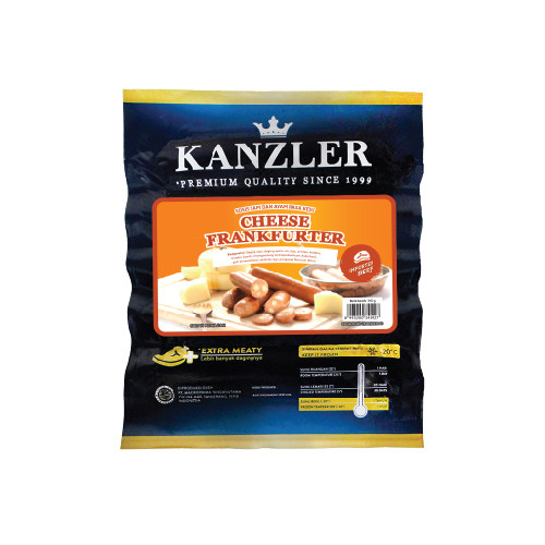 

KANZLER CHEESE FRANKFURTER 360 GR