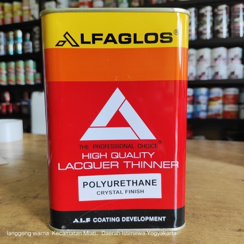 Alfa Alfagloss Thinner PU Crystal Finish
