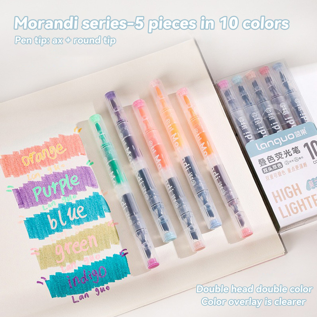 

Stabilo Warna Ganda Pastel - Spidol Stabilo 2 Warna, Warna Creamy Macaron, Alat Tulis Kantor/Sekolah