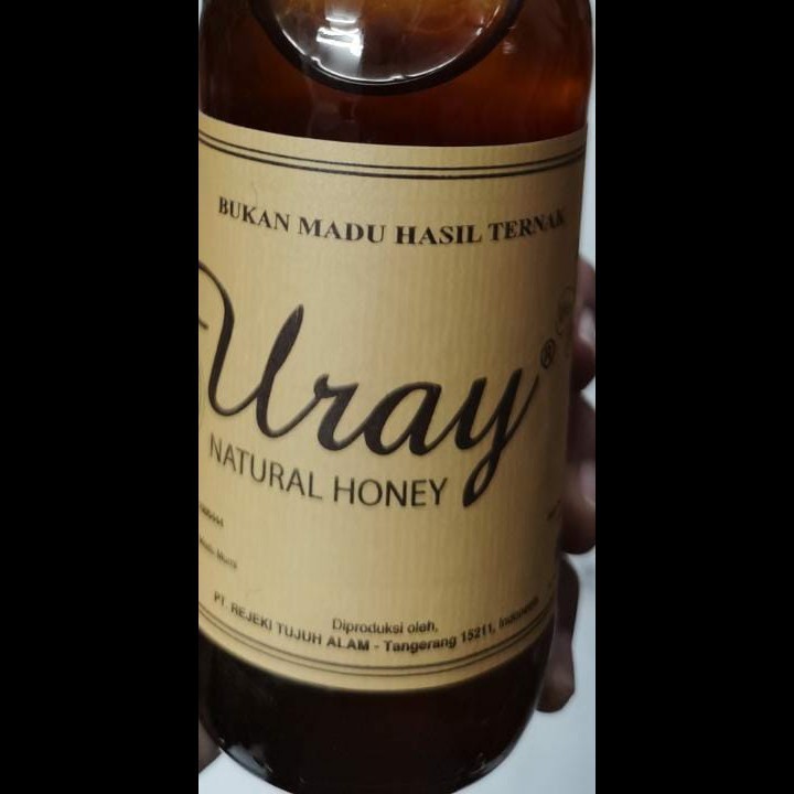 

JAMIN MURAH !!!MADU URAY 330 ML 450gr GRADE A Raw Honey Hutan Liar BUKAN MADU TERNAK(BISA LANGSUNG ORDER)