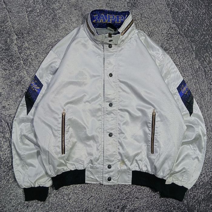 Jaket vintage racing KAPPA boxy tebal bagus size xl