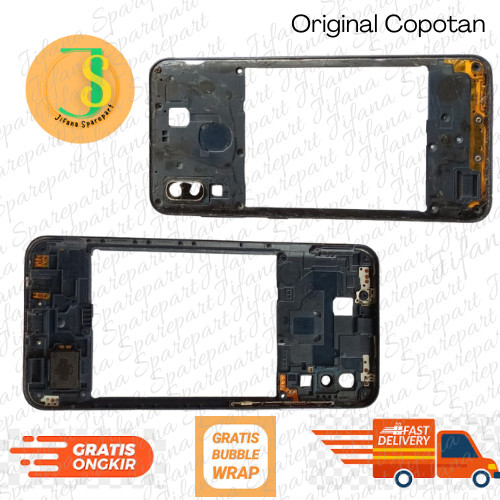 Samsung A20 2019 Frame Bezel LCD Original Copotan