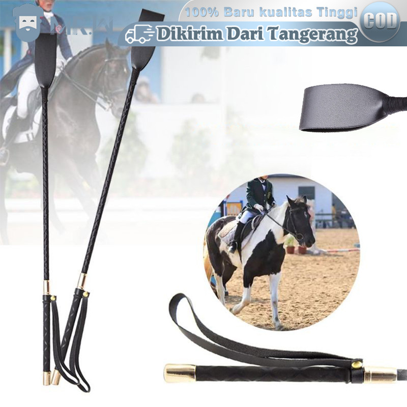60cm Cambuk Kuda Lightweight Pecut Kulit Pecut Kuda Lumping Pu Leather Horse Whip