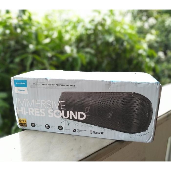 Anker Soundcore Motion Plus + Wireless Portable Bluetooth Speaker IPX7 - Hitam