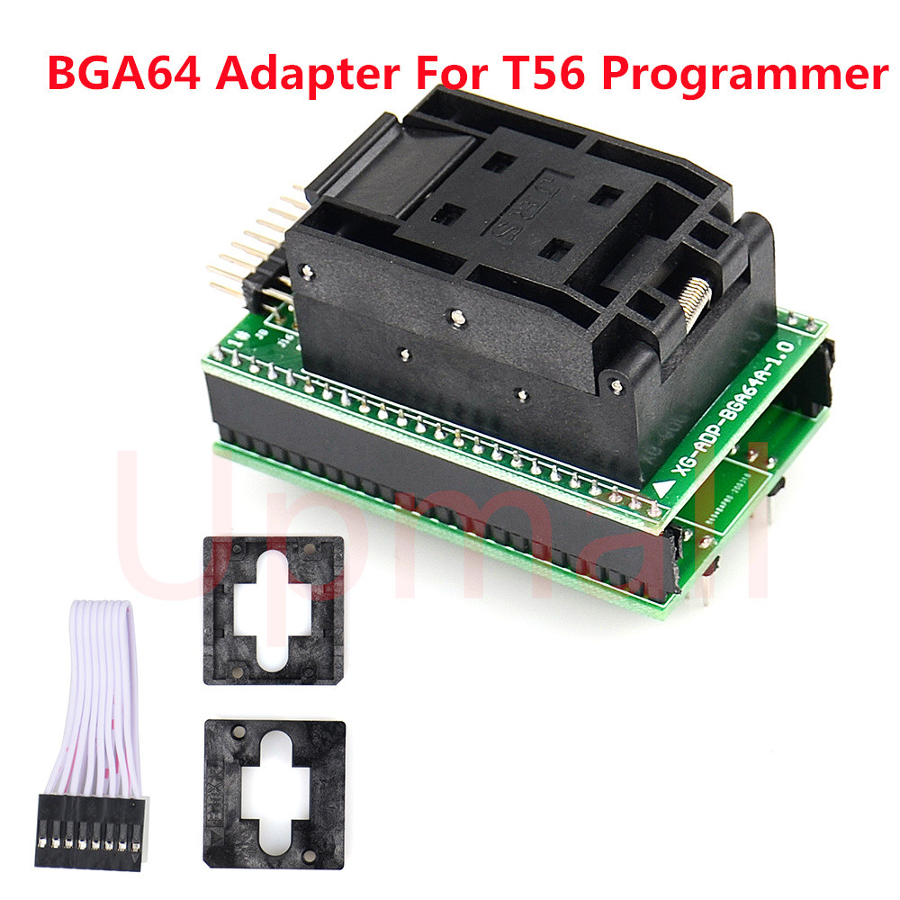 

XGECU Original BGA64 Adapter for XGECU T56 Nand Programmer Programmable Base Programming Calculator Socket High Quality