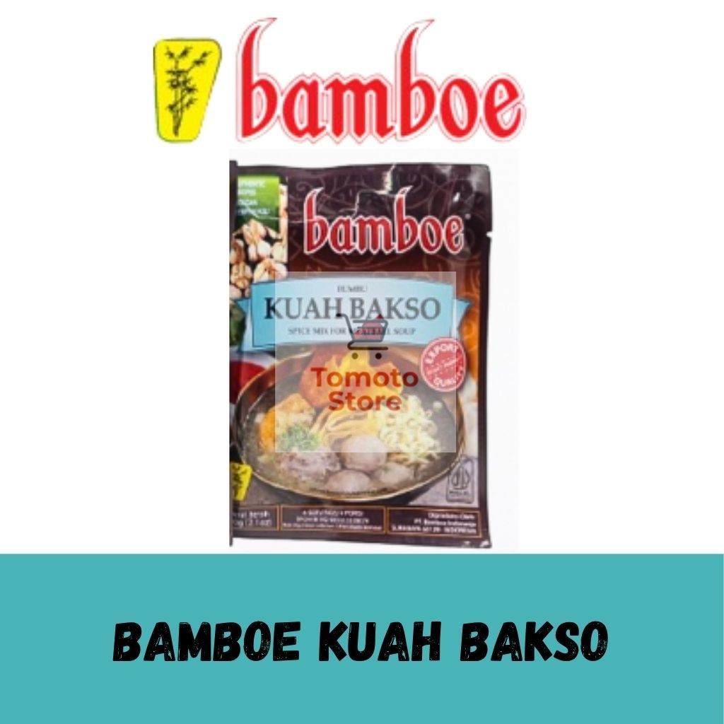 

✨ TOMOTOSTORE ✨ BAMBOE Bumbu Kuah Bakso