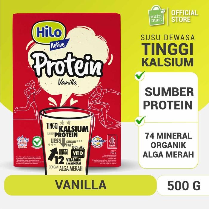 

Hot Produk HiLo Active Vanilla 500gr - Susu Tinggi Kalsium Terbaik dan Terlaris