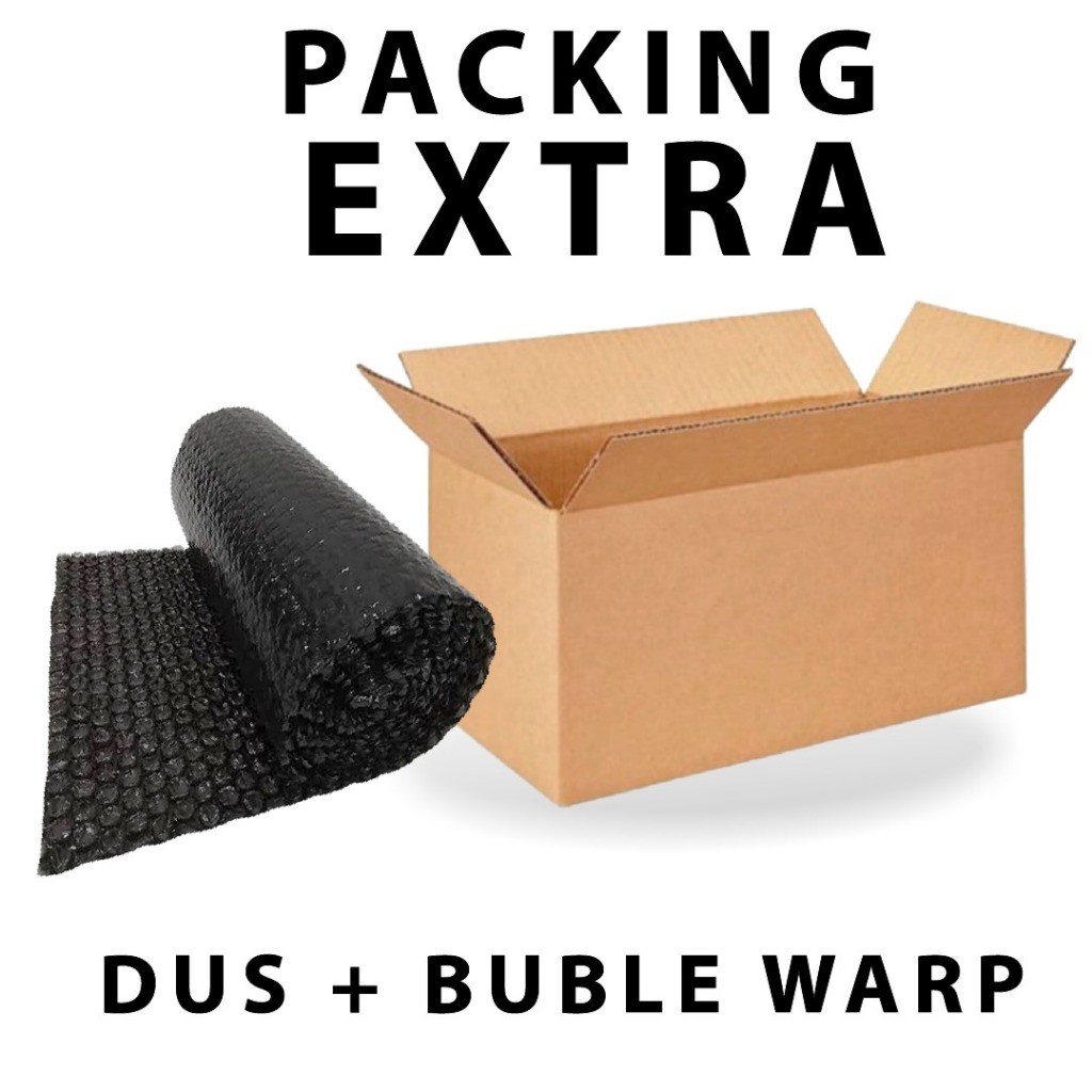 

Terbaru EXTRA BUBBLE WRAP + DUS TAMBAHAN - ( UNTUK PACKING LEBIH AMAN )