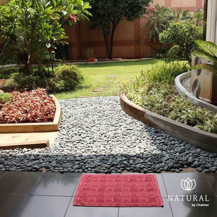 KESET HANDUK CHALMER KESET KAKI HANDUK HOTEL NATURAL CHALMER 40x60CM - GREEN