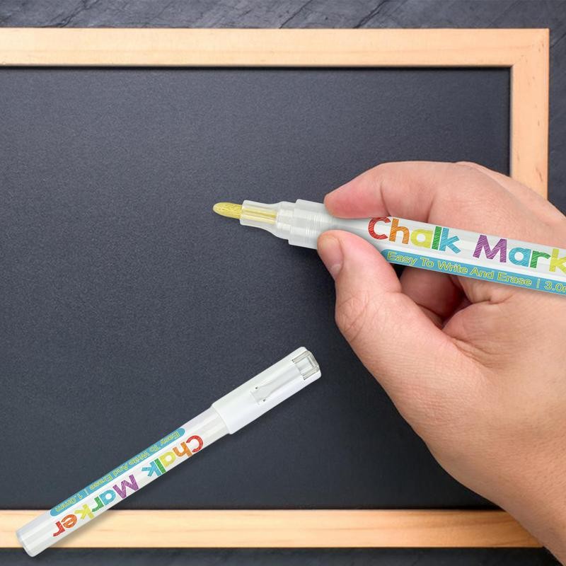 

Liquid Chalkboard Markers 5Pcs Chalk Marker Pens Water-Based Ink Erasable Chalkboard Pens For Blackboard Chalkboards Signs Glass