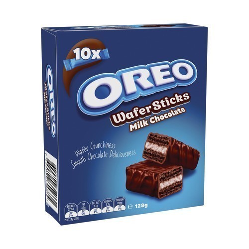 

OREO Wafer Sticks Milk Chocolate 128gram isi 10pcs asal Australia