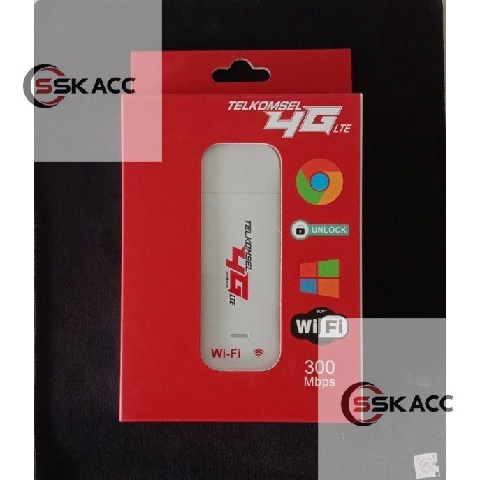 modem 4G lte telkomsel 300 mbps / modem wifi 4g lte -KOMPUTER