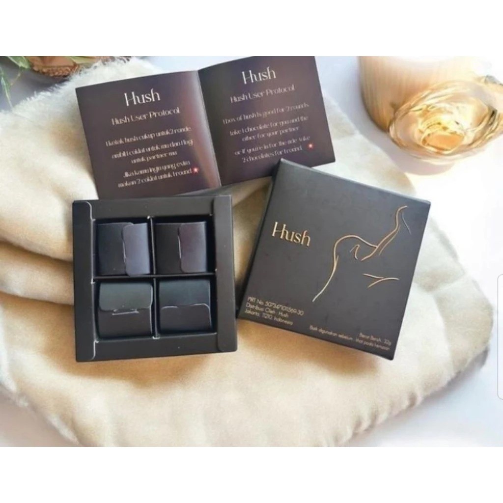 

Hush chocolate Original Dark Chocolate for couple 32 gram Untuk Hubungan Lebih Harmonis