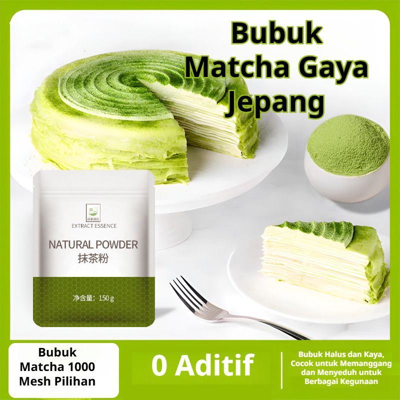 

✨Beli 1 gratis 1✨Bubuk Matcha 150g / Tanpa Gula & Pengawet / Halal Berlaku untuk Kue Es Krim Latte/ Tekstur Halus Mudah Larut/ teh hijau serbuk organik​/ minuman matcha instan