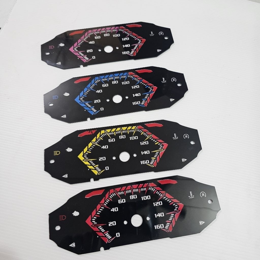 Papan spedometer akrilik vario 125 150 led old SPIDOMETER SPIDO METER SPEEDO BAGUS BERKUALITAS