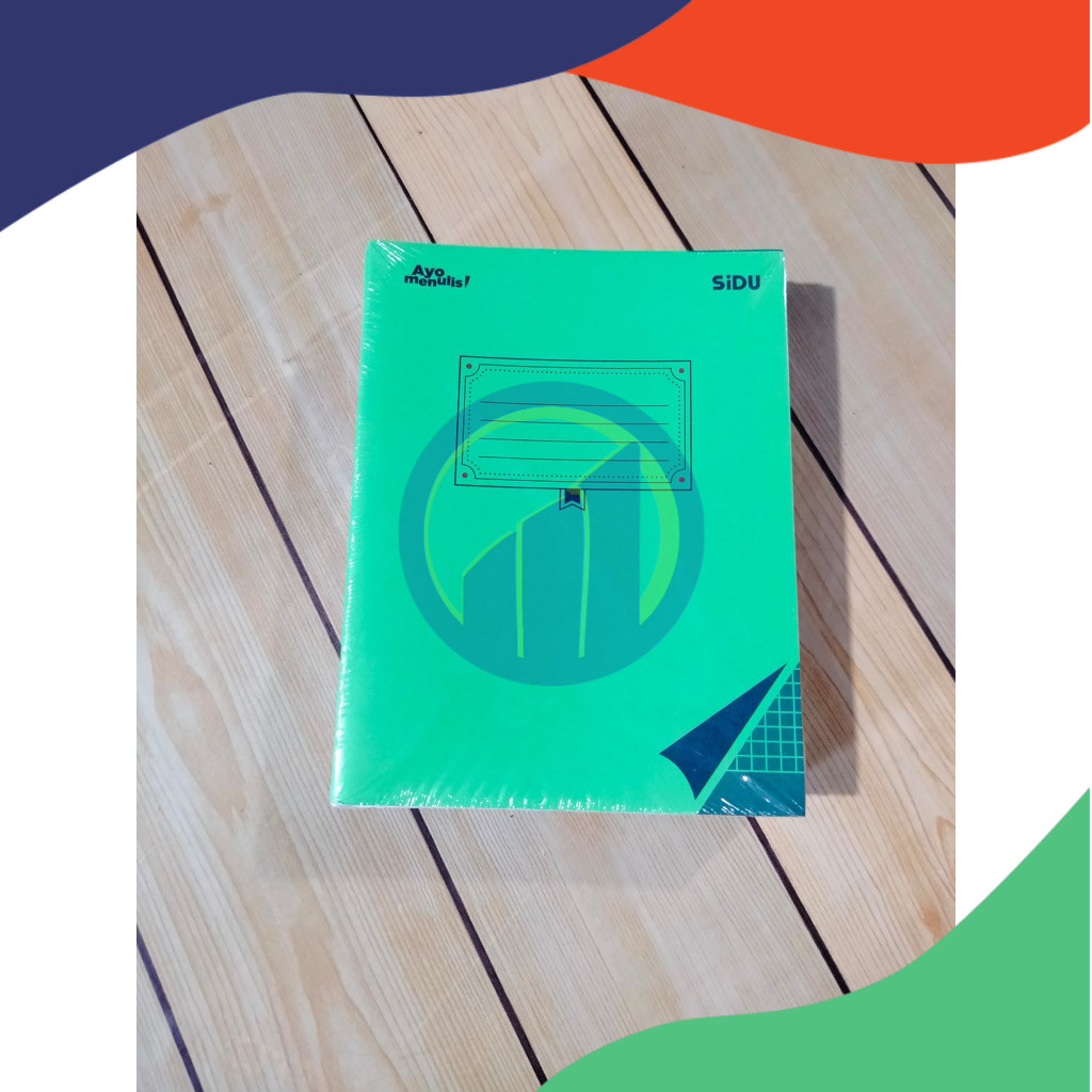 

(Pack=10pcs) Buku Kotak Kecil & Halus kasar Sidu Isi 38 Lembar