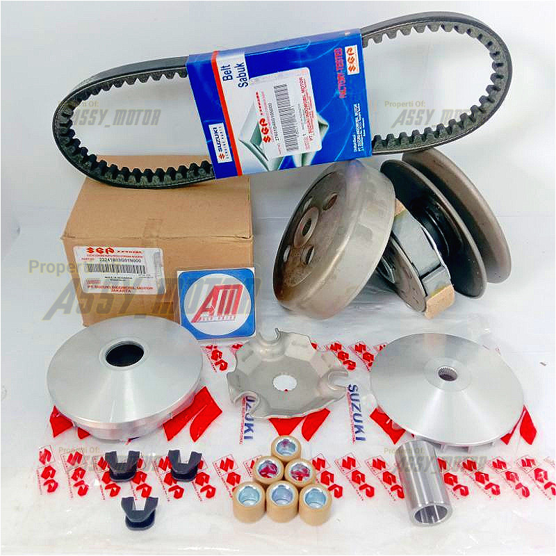 Paket CVT Komplit Suzuki Spin 125 Spin 125SR