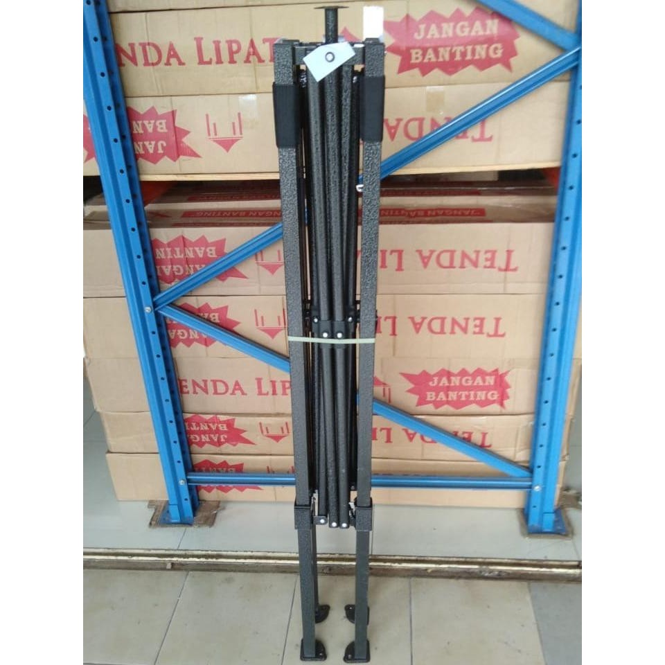 Kerangka Tenda Lipat 2x2 (Tidak Termasuk Atap Tenda)