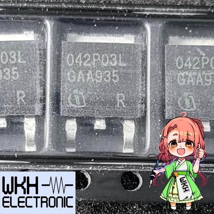 DV83... IPD042P03L3G 042P03L P-FET power mosfet p-ch 70A -30V OptiMOS Okl Chip