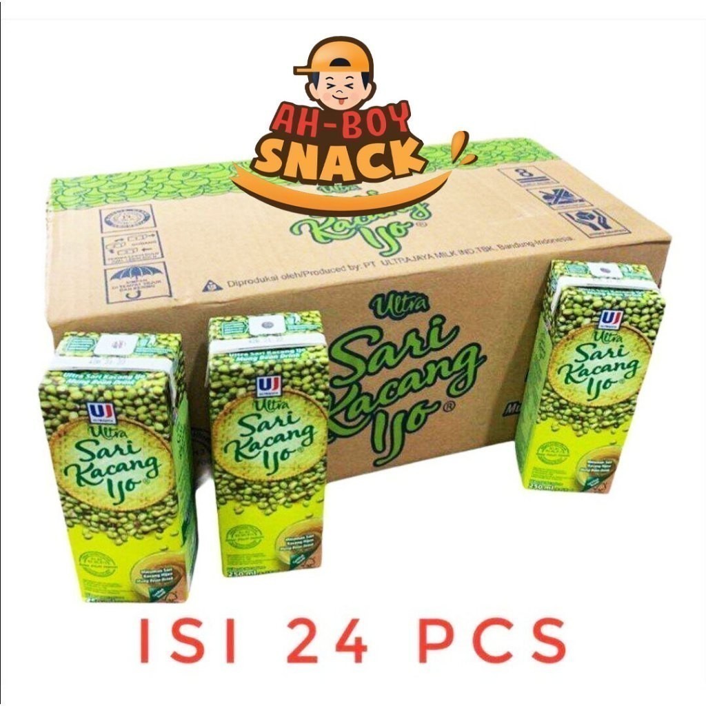 

SARI KACANG HIJAU 250ML 1 DUS ISI 24 PCS - ULTRA SARI KACANG HIJAU