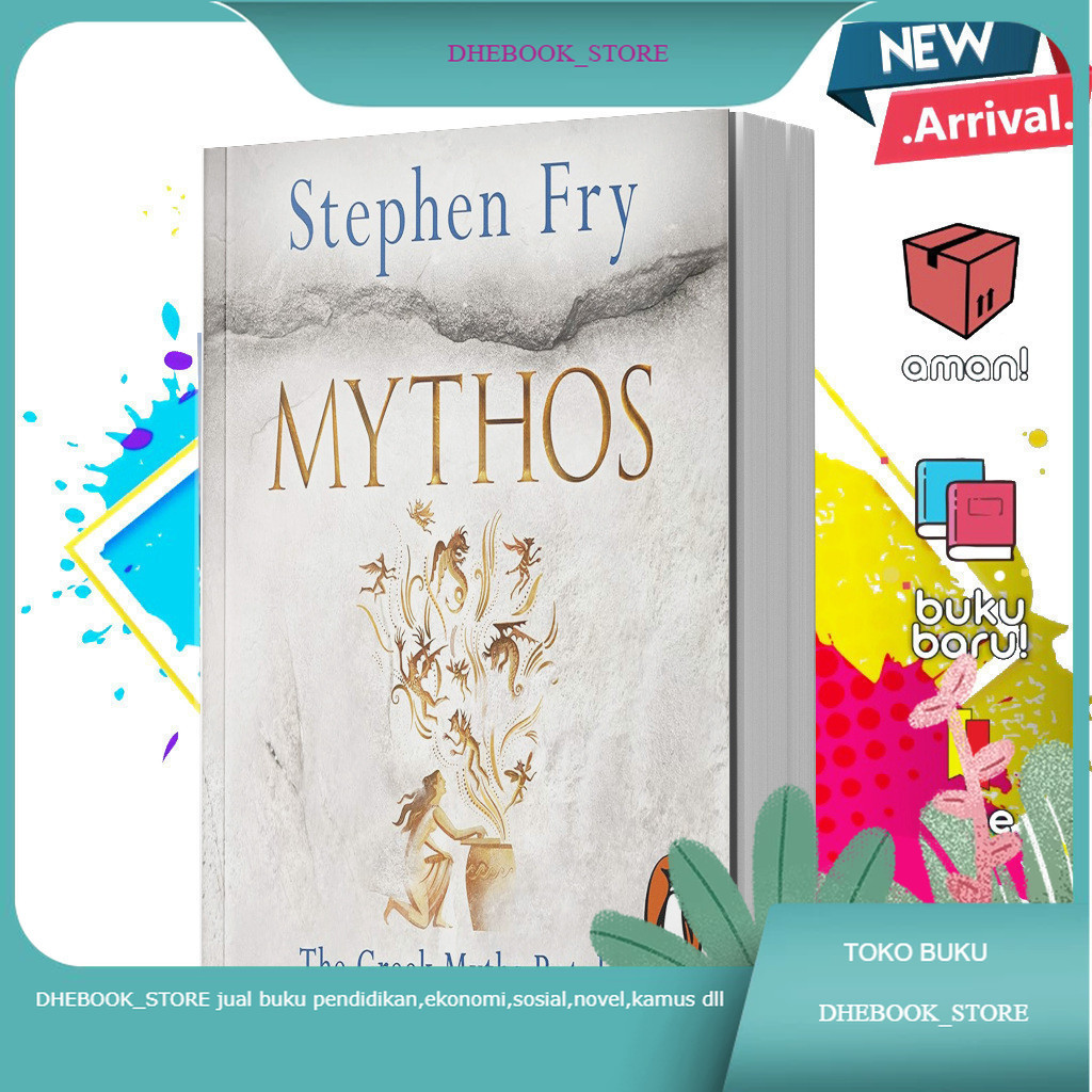 Buku Mythos, The Greek Myths Retold by Stephen Fry