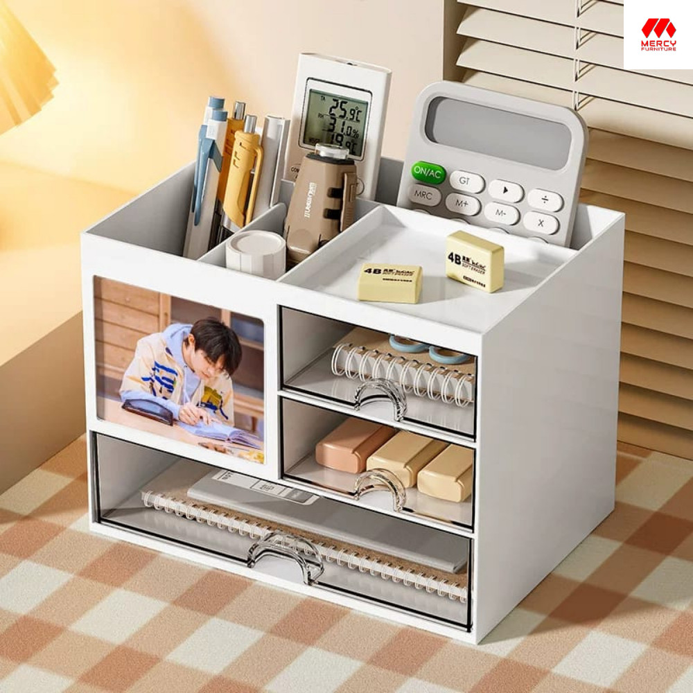 

Mercy BENZ Stationary Organizer Tempat Penyimpanan Alat Tulis Tempat Penyimpanan Makeup Tempat Penyimpanan Serbaguna Lucu Lainnya