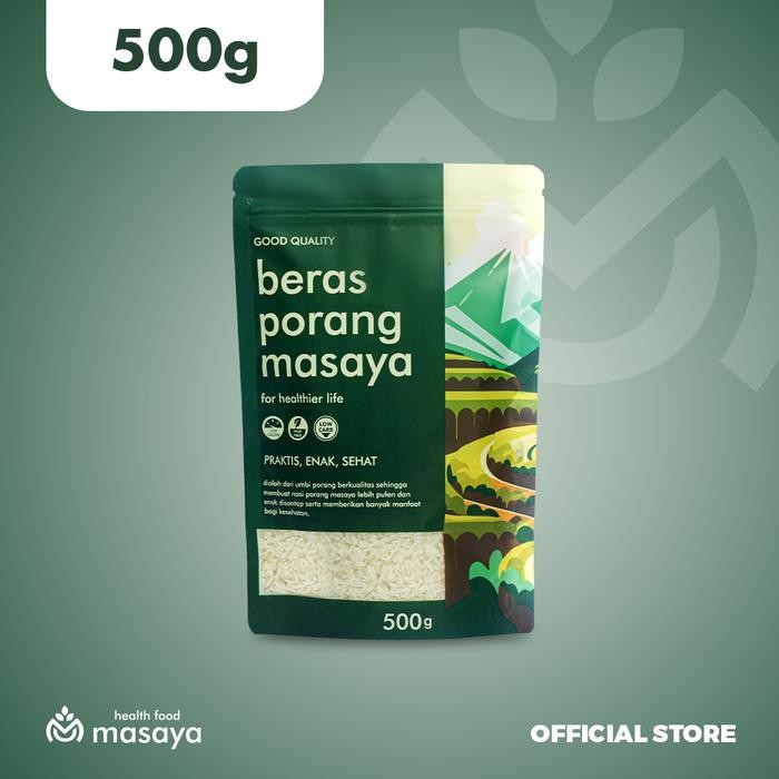 

500 gr MASAYA BERAS PORANG - shirataki konjac healthy food Nasi Rice