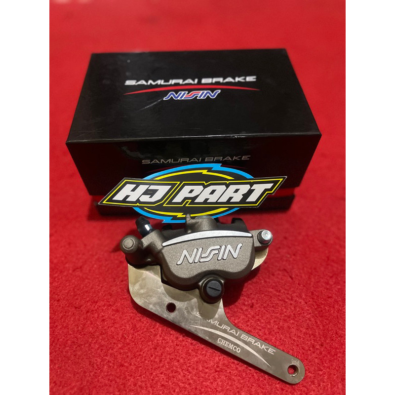 Terlaris KALIPER DEPAN DISK 260 MM NISSIN SAMURAI BEAT - SCOOPY - VARIO - SPACY - GENIO Kaliper Niss