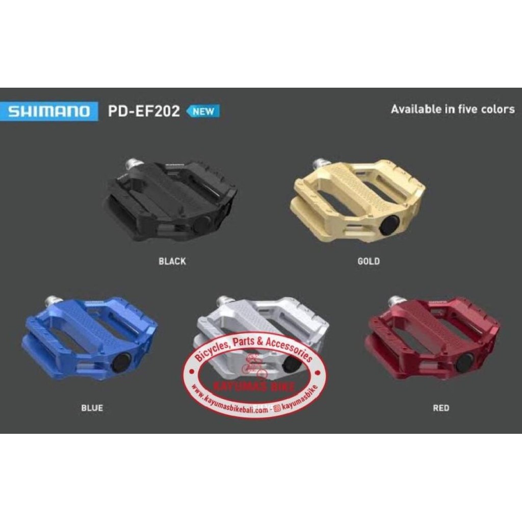 PEDAL SHIMANO PD-EF202 EF202 FLAT PEDAL