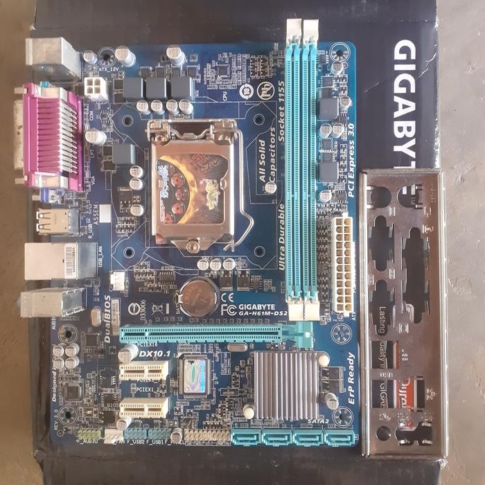 Motherboard Mainboard Mobo gigabyte h61 h61m ds2