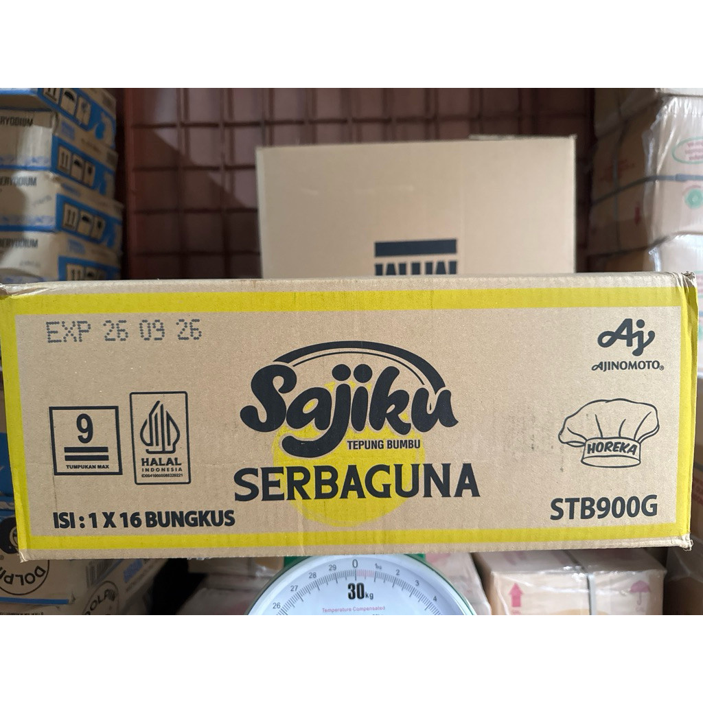 

Sajiku Serba Guna 900 gram @ 16 bks / 1 dus