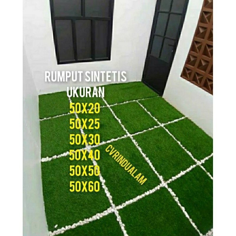 rumput aquarium ukuran 30 x 50